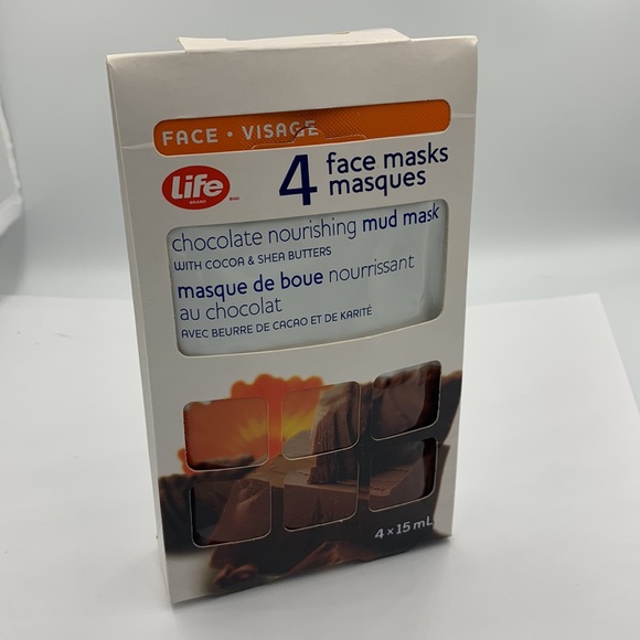 Face mask Chocolate mud masks 4 in box - Picture 3 of 5